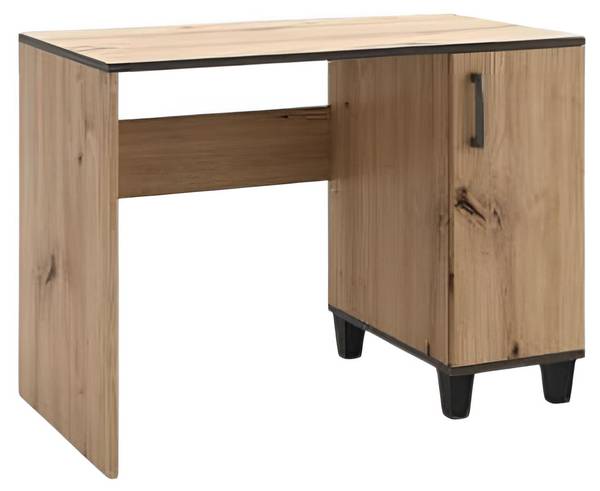 Bureau Pauline Marron - Bois manufacturé - 100 x 75 x 56 cm