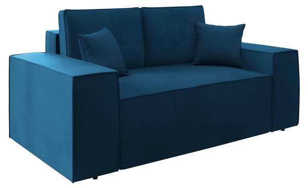 Schlafsofa Malaga Small Blau
