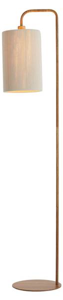Stehleuchte Donio Beige - Cremeweiß