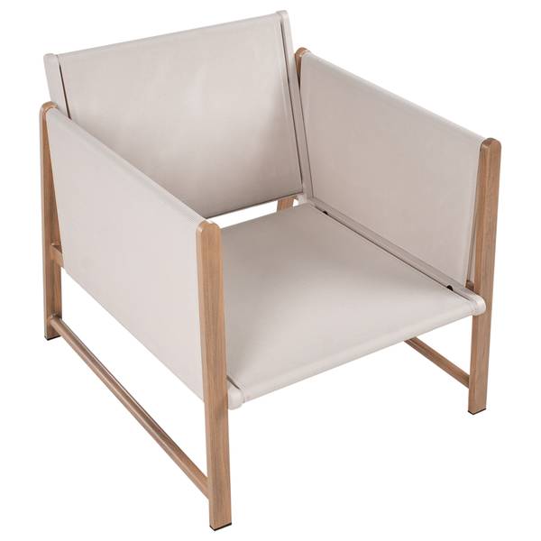 Zitgroep NOLA 5-delig beige - bruin - metaal - Breedte: 83 cm