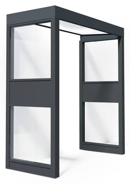 Vordach Sophia SIDE Wall Tiefe: 215 cm
