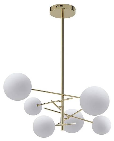 Hängeleuchte und Kronleuchter NAKINA Gold - Metall - 72 x 116 x 72 cm