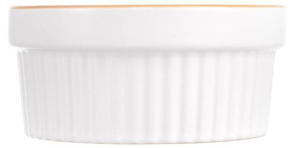 Auflaufform 112837 Weiß - Keramik - 12 x 5 x 12 cm