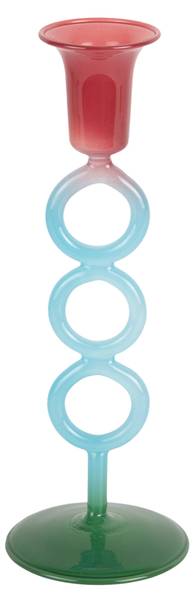 Kerzenhalter ANILLO VIVO Glas - 8 x 21 x 8 cm