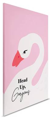Leinwandbild Head Up 40 x 60 cm