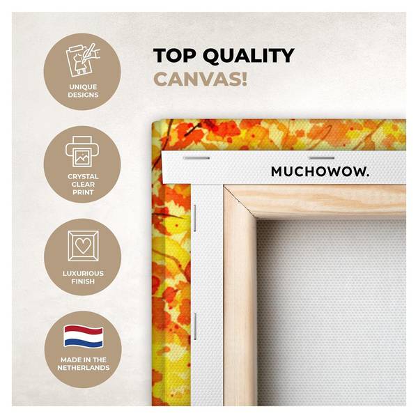 LEINWANDBILD Hirsche 90 x 90 x 90 cm