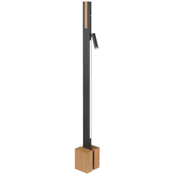 Stehlampen 1920185113129145 1 Schwarz - Metall - 14 x 131 x 14 cm