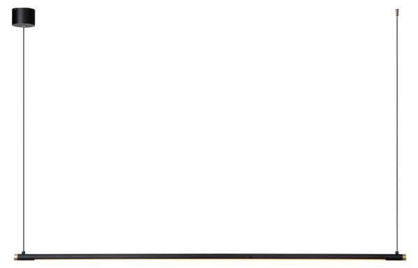 Suspension MARNIK Noir - Aluminium - 3 x 160 x 153 cm