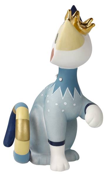 Figur Rosina Wachtmeister -Max il re Porzellan - 8 x 13 x 9 cm