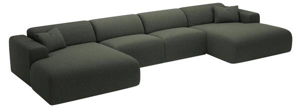 Sofa ohne Schlafmöglichkeit POGNI Grün
