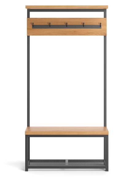 Loftartiger Frame-Garderobenständer Breite: 90 cm