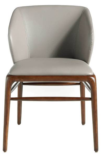 Stuhl 4065 Braun - Grau - Strukturstoff - Kunstleder - Kunstharz - 55 x 76 x 60 cm