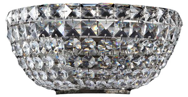 Wandleuchte Basfor Silber