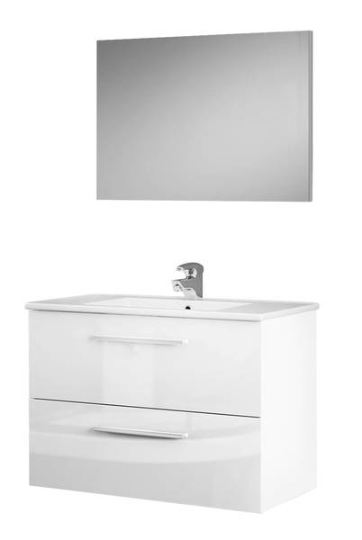 Badezimmermöbel Albino Weiß