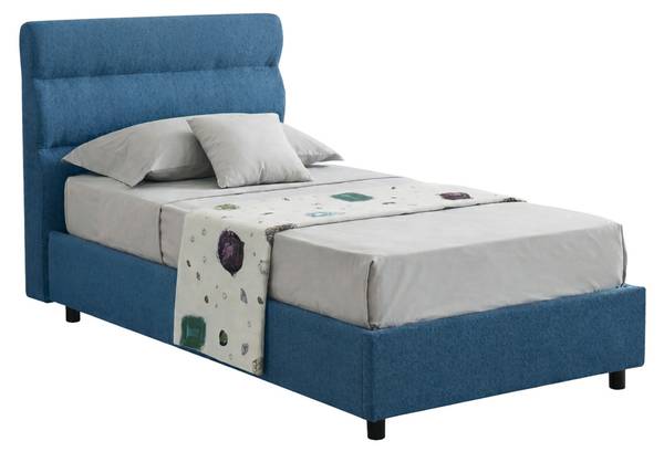 Einzelbett Adalpina Blau