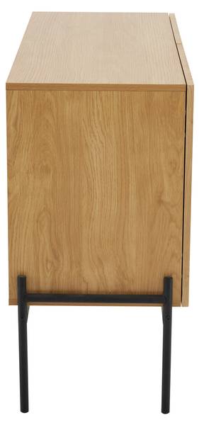 Sideboard NaturLine Ⅱ Beige - Stahl - 100 x 75 x 40 cm