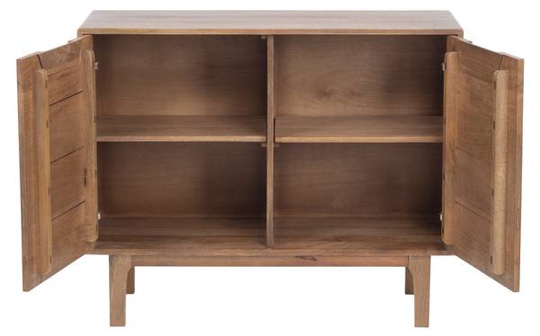 Sideboard 11882 Braun - Massivholz - 100 x 80 x 40 cm