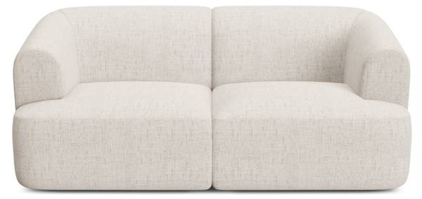 Modulares Sofa CAMPI Hochglanz Beige