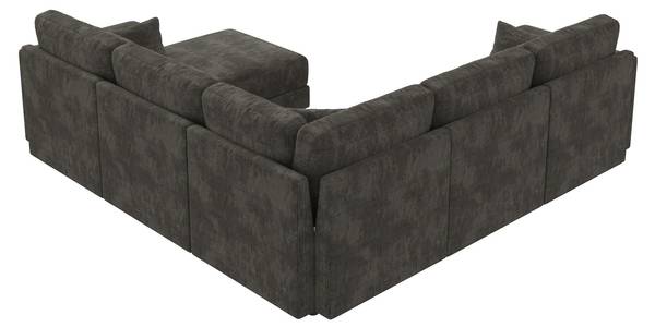 Ecksofa Chen9501Lad Ⅵ Grau