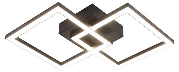 LED Deckenleuchte Harrington Schwarz