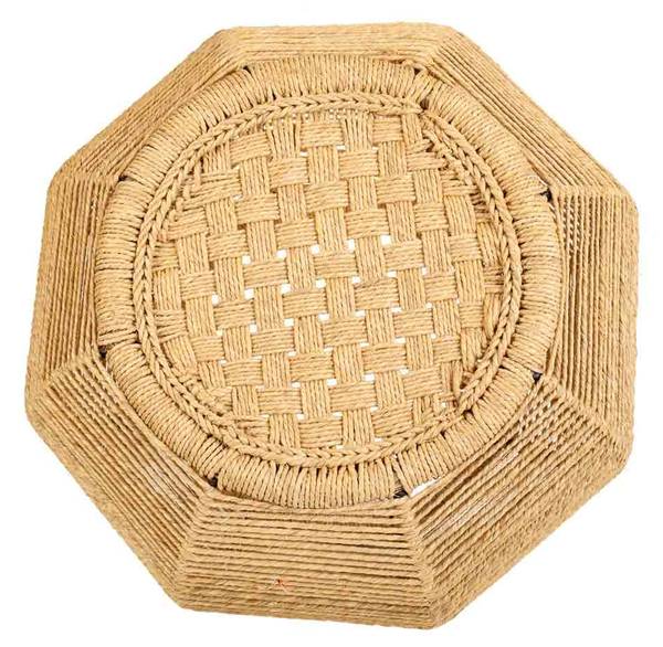 Hocker Jardin mueble Braun - Metall - 30 x 30 x 45 cm