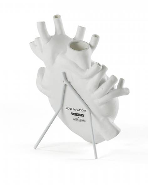 VASO IN PORCELLANA LOVE IN BLOOM 09920 S Porzellan - 25 x 25 x 9 cm