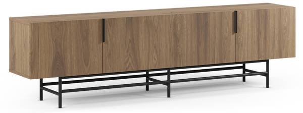 TV-Lowboard RIMA Braun - Holzwerkstoff - 35 x 55 x 200 cm