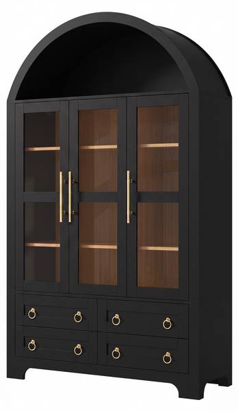 Hochschrank Astraios Ⅲ Schwarz