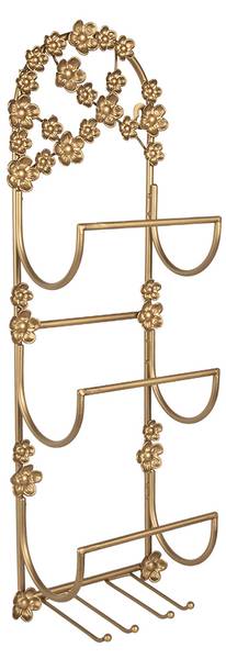 Handtuchhalter Lunasha Gold - Metall - 13 x 62 x 21 cm