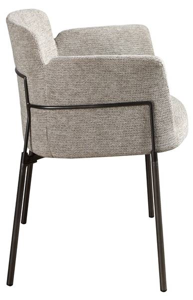 Stuhl 4170 Grau - Flachgewebe - Polyester - Webstoff - Silikon - 66 x 77 x 54 cm