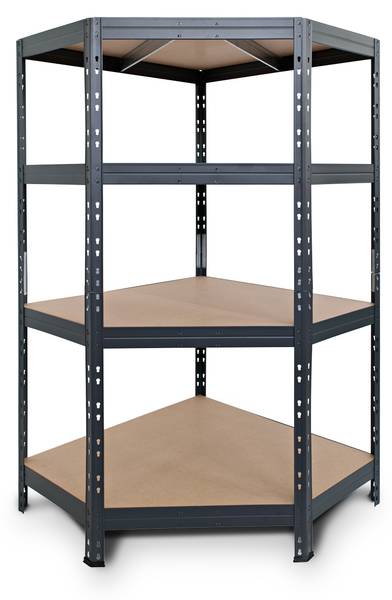 Eckregal  60273 Grau