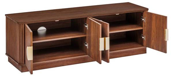 TV-Schrank WANY Braun - Holzwerkstoff - 40 x 48 x 140 cm