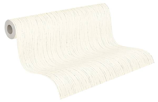 Vliestapete 364521-GU Weiß - Fleece - 53 x 1005 x 1 cm