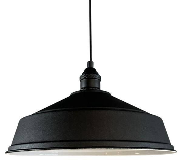 Pendelleuchte SLCarmelo Schwarz - Metall - 35 x 18 x 35 cm