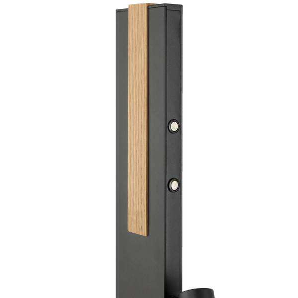 Stehlampen 1920185113129145 1 Schwarz - Metall - 14 x 131 x 14 cm