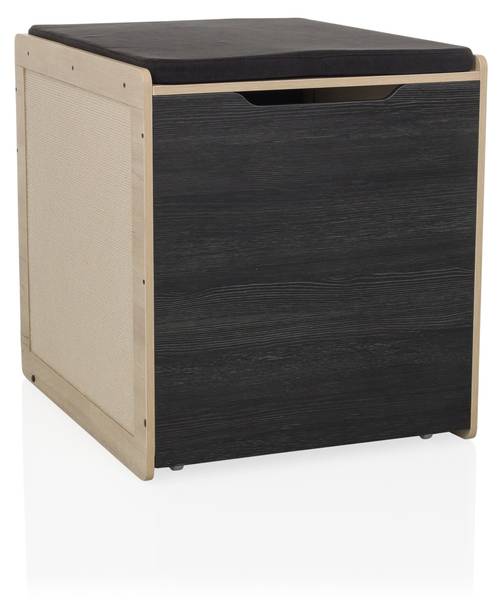 Katzenhaus KITTY PAWBOX 2 Braun - Holzwerkstoff - Holz teilmassiv - 50 x 55 x 60 cm