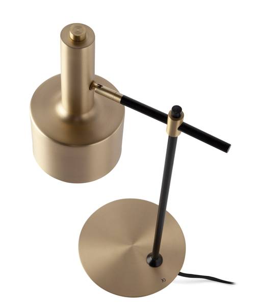 Stehlampe 8069 Gold - Aluminium - Gold - 50 x 164 x 30 cm