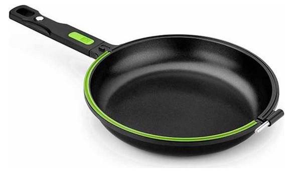 Tortillapfanne A121466 Schwarz - Metall - 38 x 21 x 10 cm