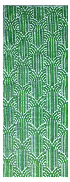 Teppich OC49 Grün - Kunststoff - 69 x 1 x 126 cm