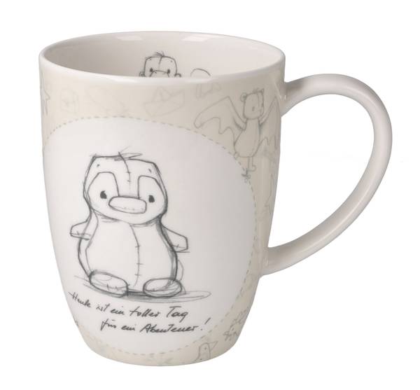 Tasse Anouk  - Glaub an deine Träume Grün - Porzellan - 9 x 11 x 13 cm