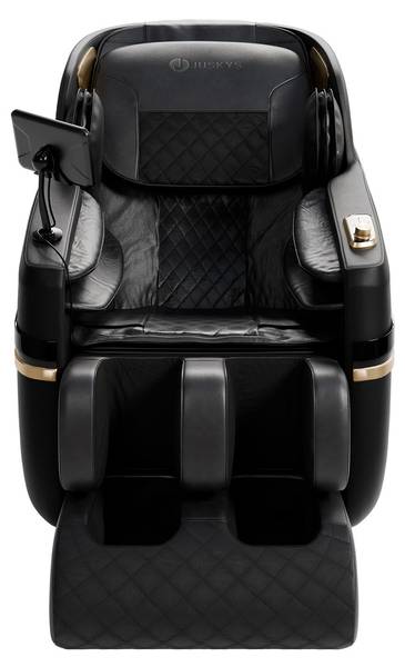 Massagesessel Naxos Schwarz - Metall - 75 x 105 x 142 cm