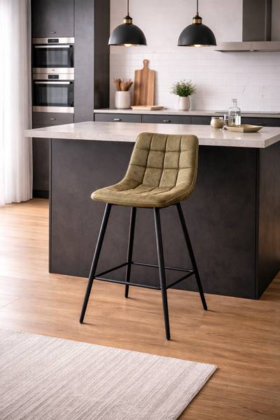 Barhocker Lucille (4er-Set) Grün