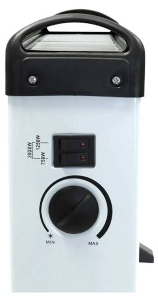 Konvektor Heizung 2000W Hotse 1-tlg Weiß - Metall - 20 x 35 x 53 cm