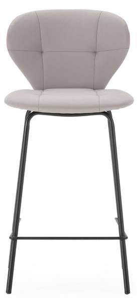 Barhocker MAURA 2er-Set Beige - Kunststoff - 52 x 67 x 45 cm