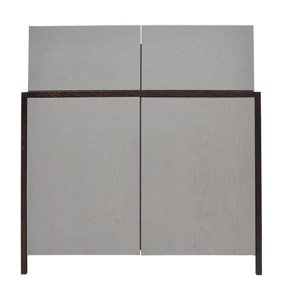 Designer Kommode fürs Wohnzimmer BOSTON Braun - Eiche - 105 x 100 x 35 cm