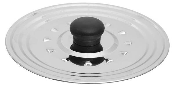Universelle Abdeckung BASIC Silber - Chrom - 21 x 1 x 21 cm