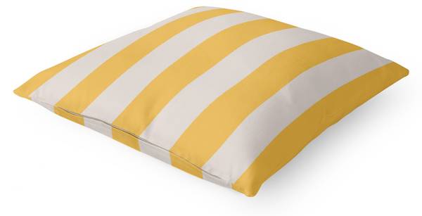 Dekokissen Mighty Mango Große Streifen 40 x 40 x 10 cm