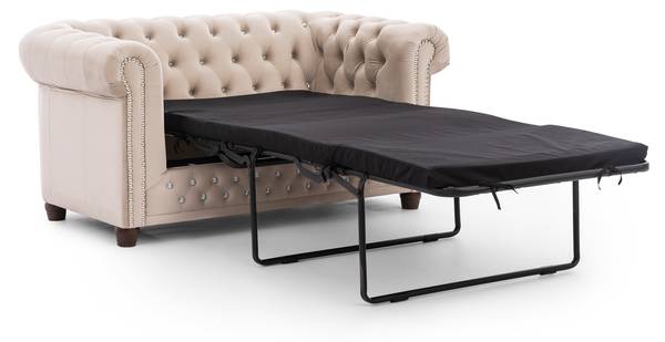 2-Sitzer Schlafsofa Cleo Blink Beige