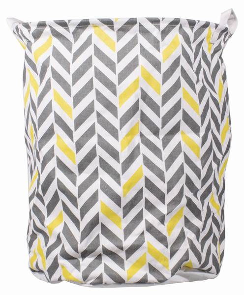 Spielzeugkorb ZABRRO Schwarz - Textil - 40 x 55 x 40 cm