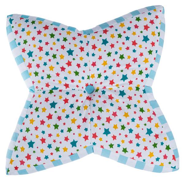 Bodenkissen Stern Multicolor